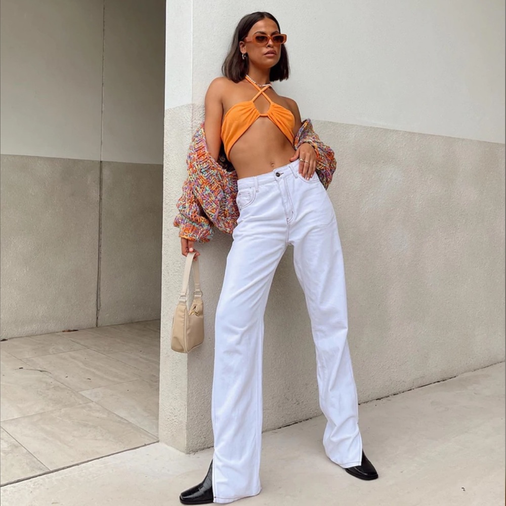 Clarke Top in Orange